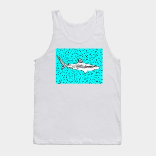 SHARK ink portrait Tank Top